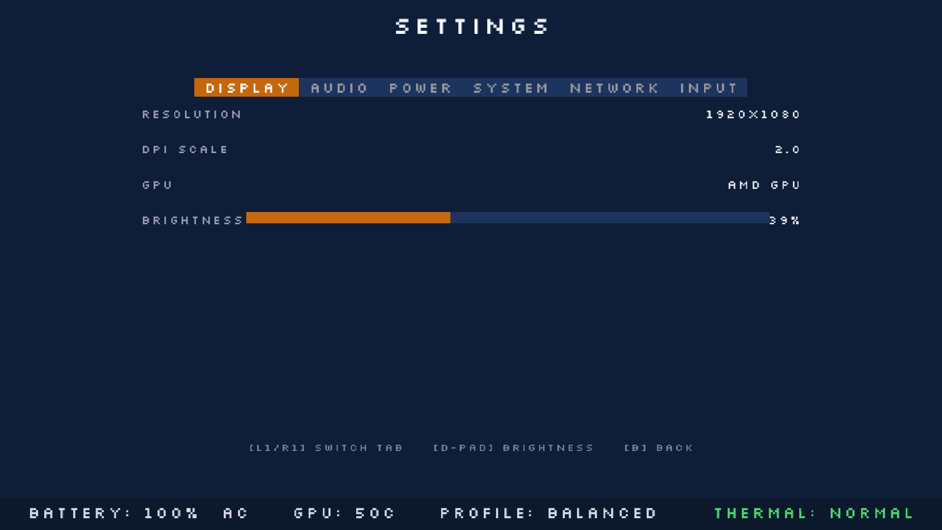 PlayOS running on the ASUS ROG Ally — screenshot 3 of 10